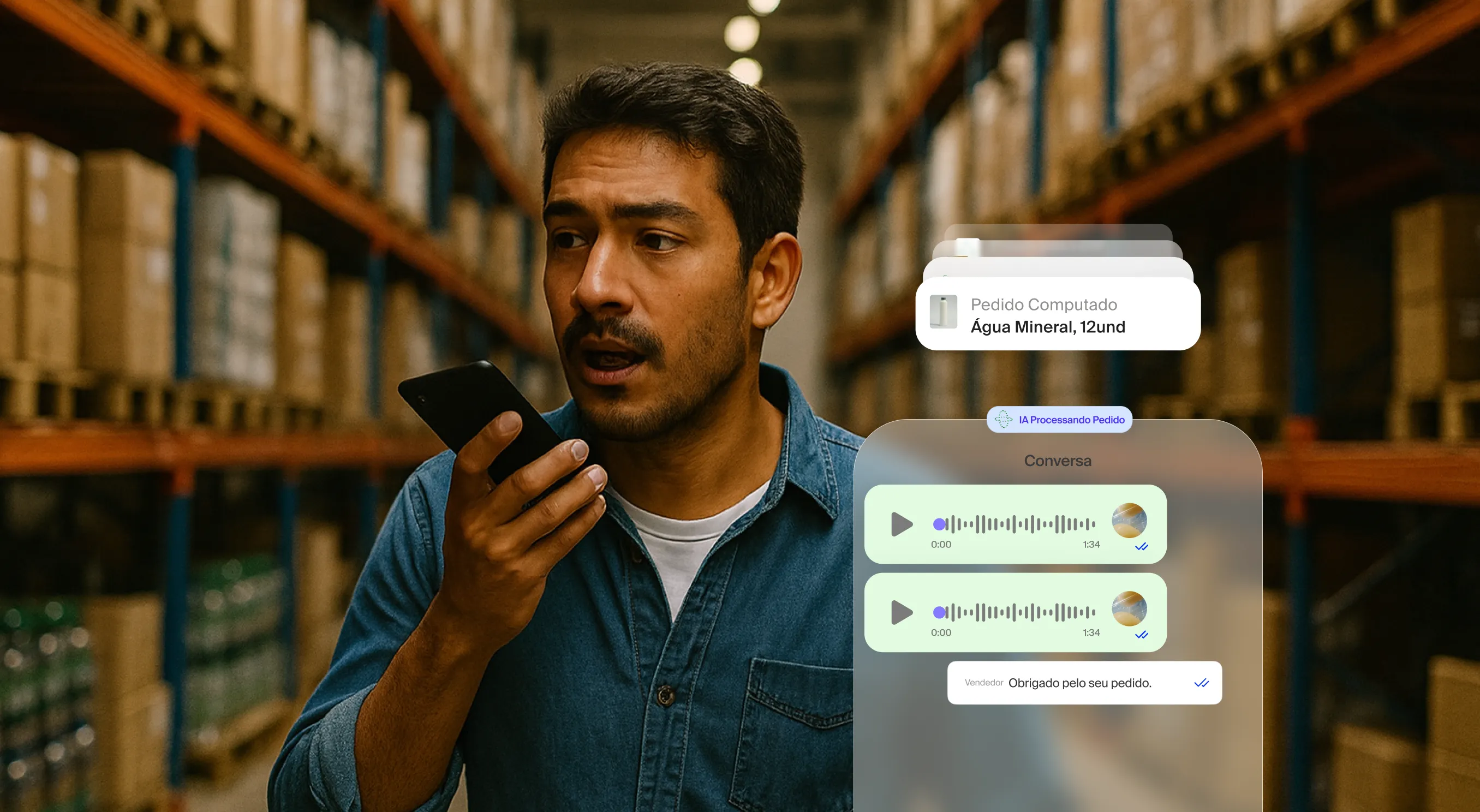 Interface de áudio da Sharpi